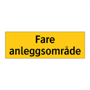 Fare anleggsområde