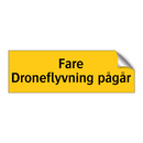 Fare Droneflyvning pågår