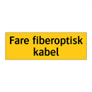 Fare fiberoptisk kabel