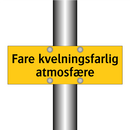 Fare kvelningsfarlig atmosfære