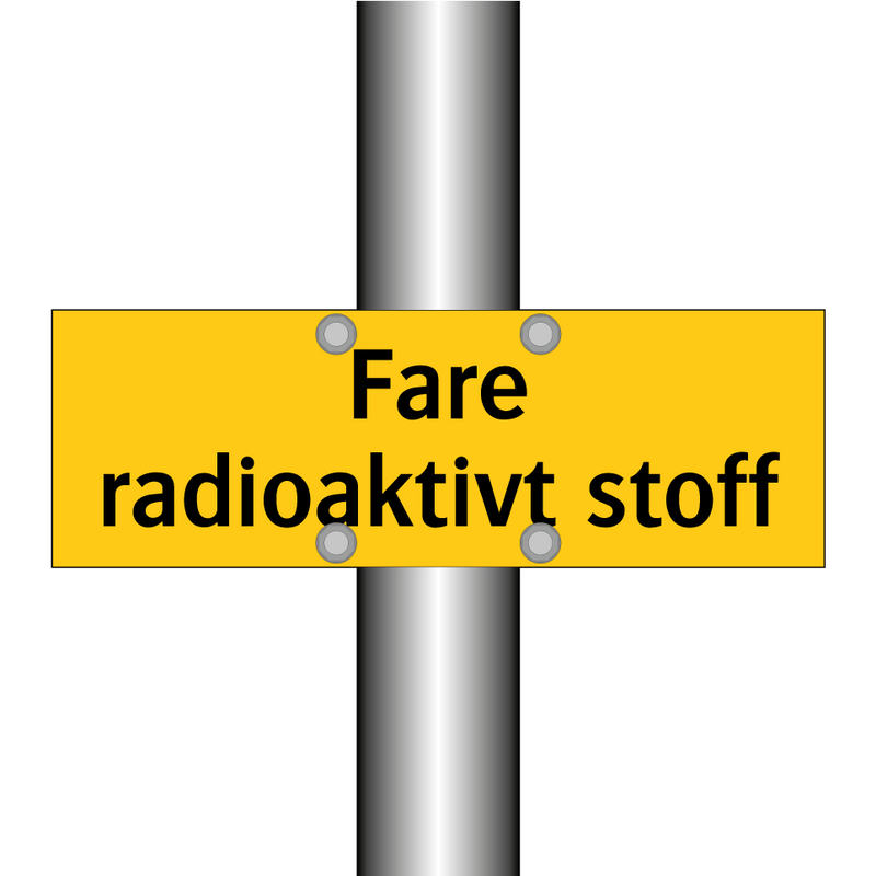 Fare radioaktivt stoff & Fare radioaktivt stoff & Fare radioaktivt stoff & Fare radioaktivt stoff