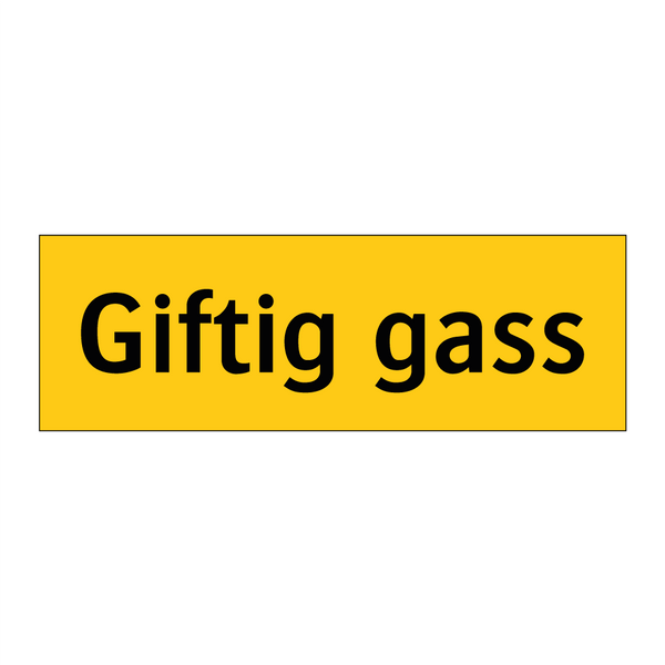 Giftig gass & Giftig gass & Giftig gass & Giftig gass & Giftig gass & Giftig gass & Giftig gass