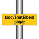 Isocyanatarbeid pågår