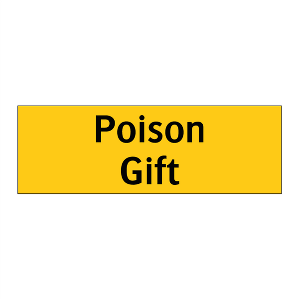 Posion Gift