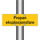 Propan eksplosjonsfare