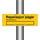 Reparasjon pågår