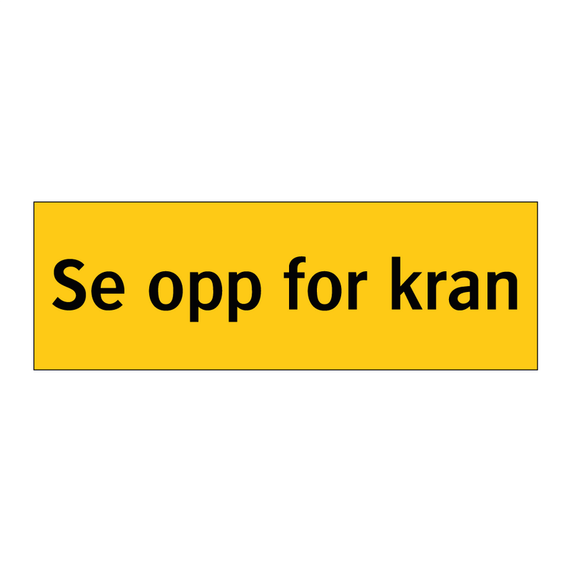 SE opp for kran & SE opp for kran & SE opp for kran & SE opp for kran & SE opp for kran