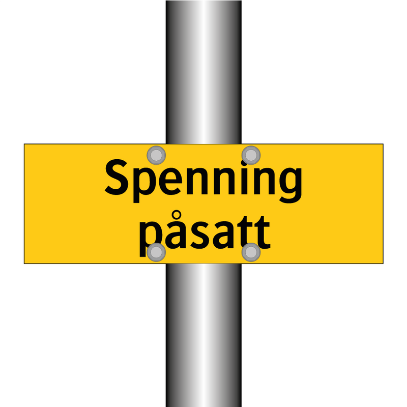 Spenning påsatt & Spenning påsatt & Spenning påsatt & Spenning påsatt & Spenning påsatt