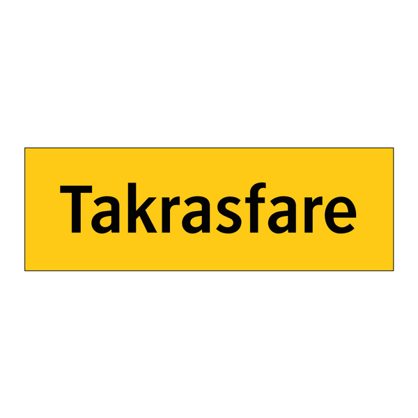 Takrasfare