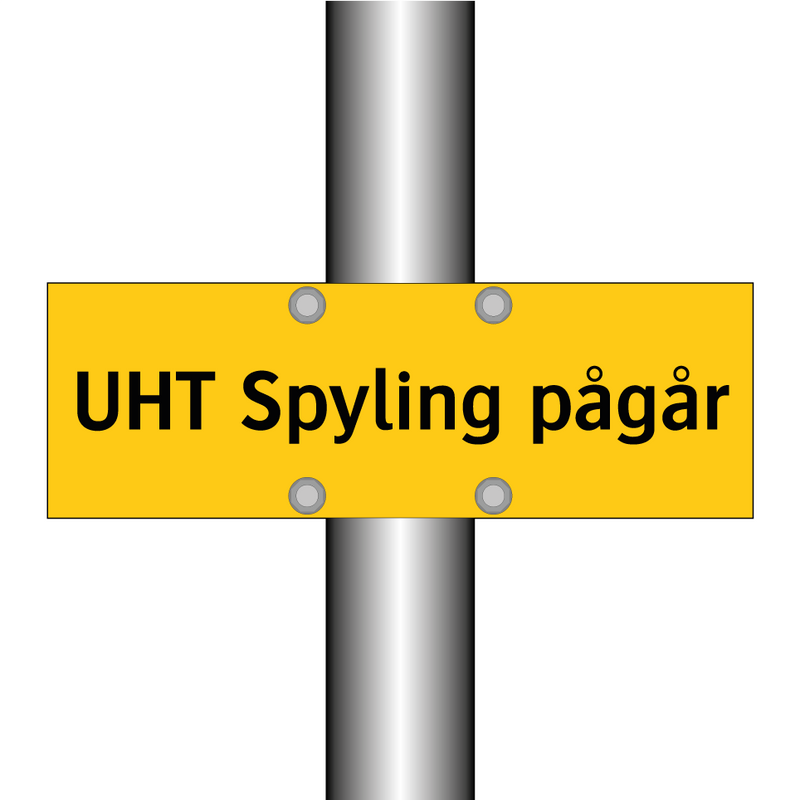 UHT Spyling pågår