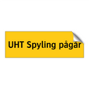 UHT Spyling pågår