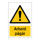 Arbeid pågår