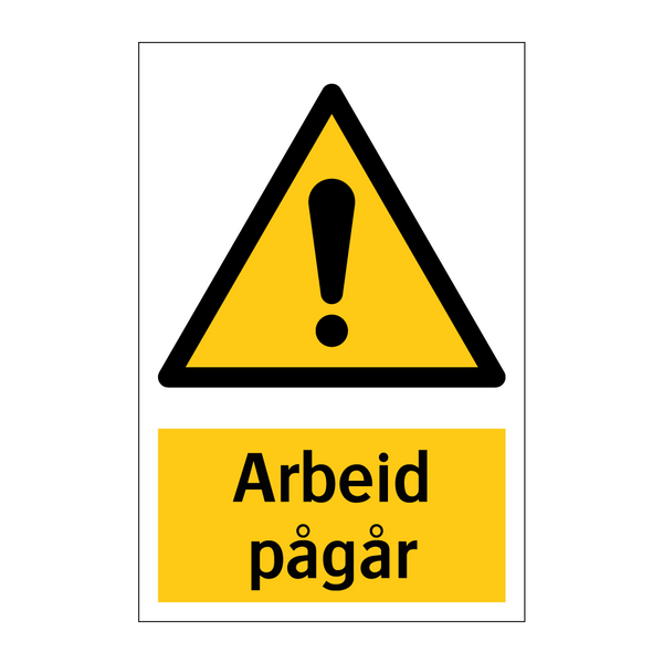 Arbeid pågår