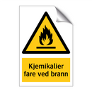 Kjemikalier Fare ved Brann