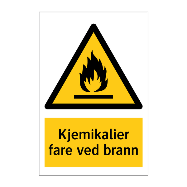 Kjemikalier Fare ved Brann