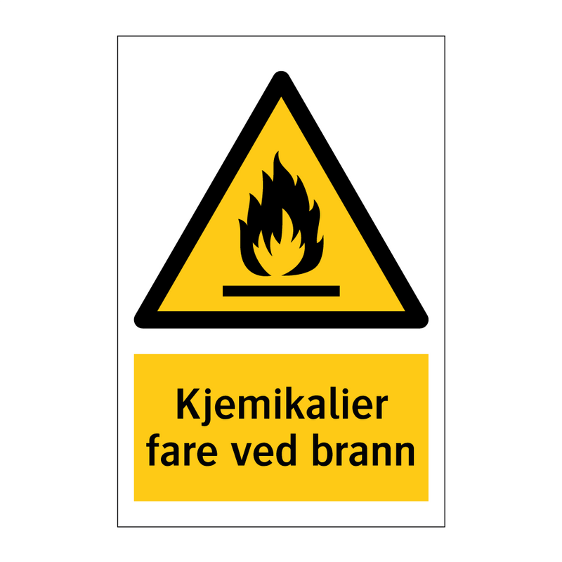 Kjemikalier Fare ved Brann & Kjemikalier Fare ved Brann & Kjemikalier Fare ved Brann